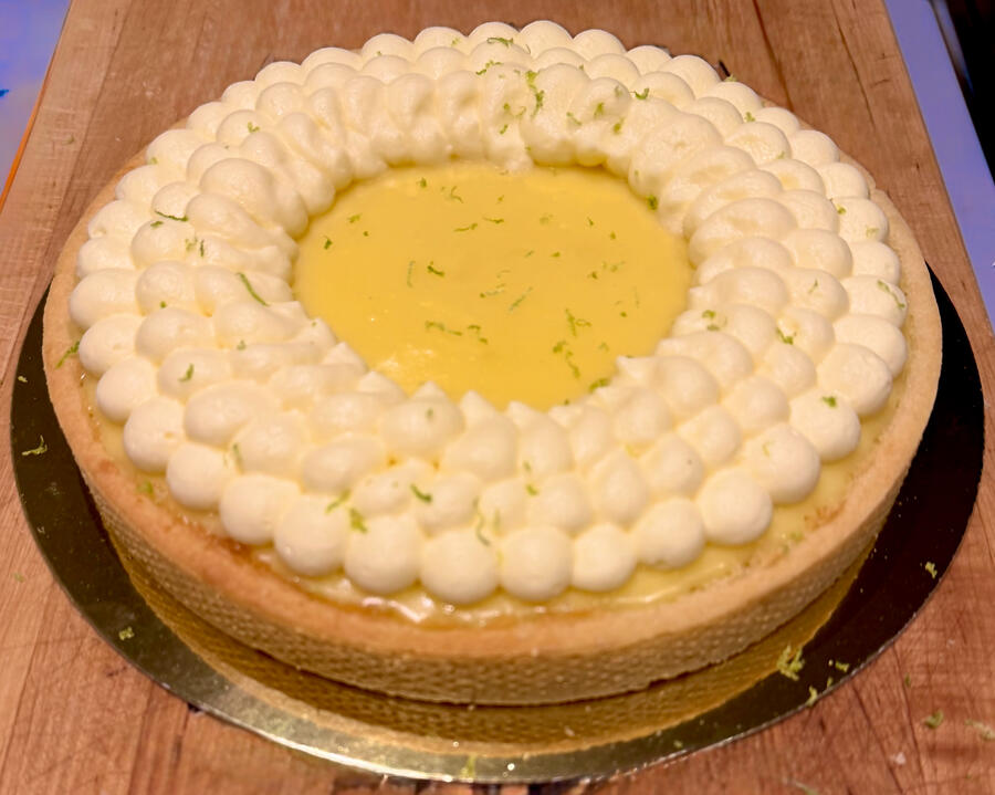 Lemon and Almond Cream Tart